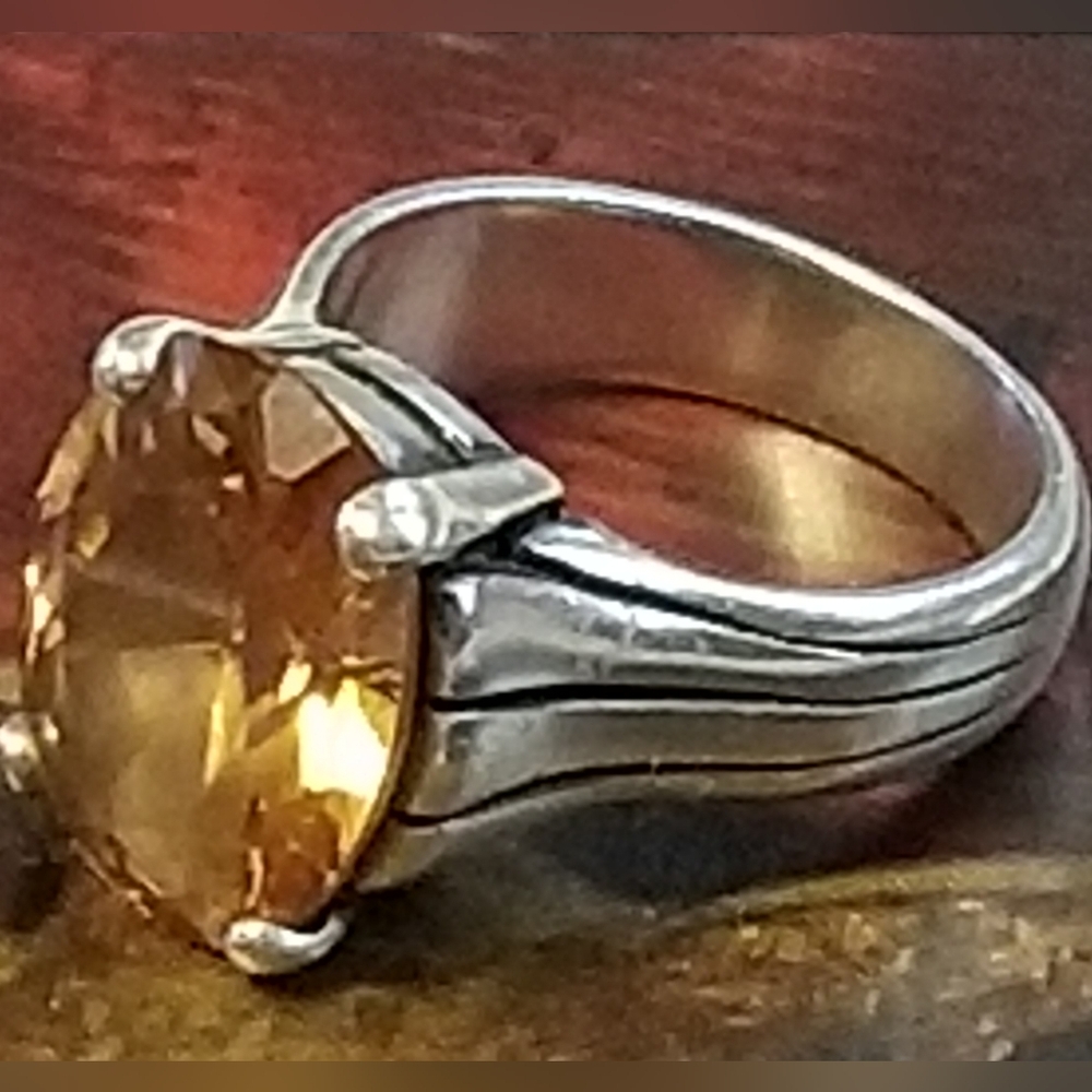 Rare Silpada Sterling Silver & Zirconia Ring - Picture 3 of 14